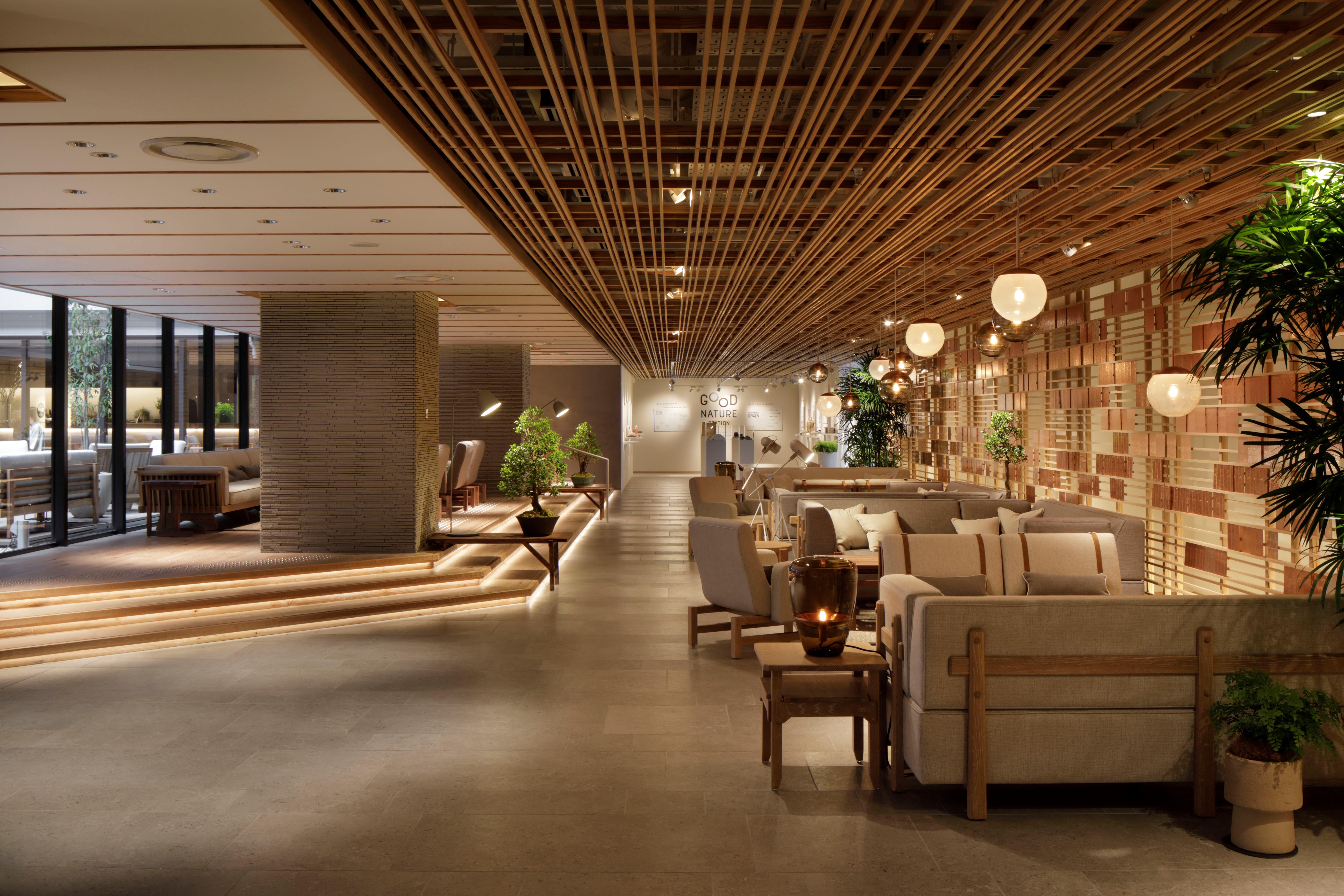 Good Nature Hotel Kyoto Ngoại thất bức ảnh The interior of the lounge