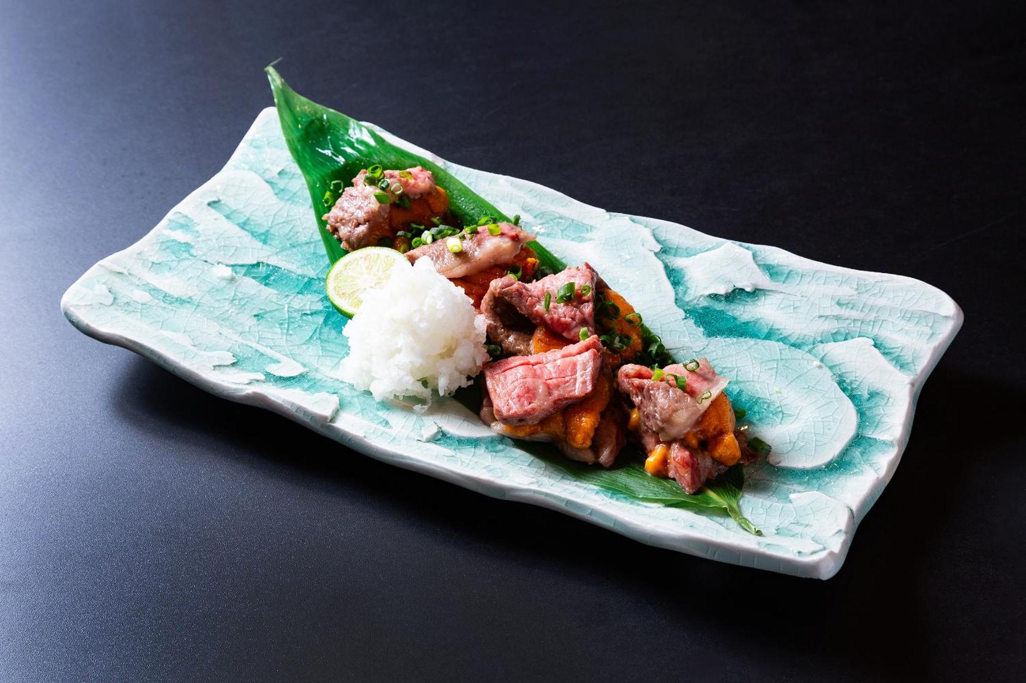 Good Nature Hotel Kyoto Ngoại thất bức ảnh A plate of omakase