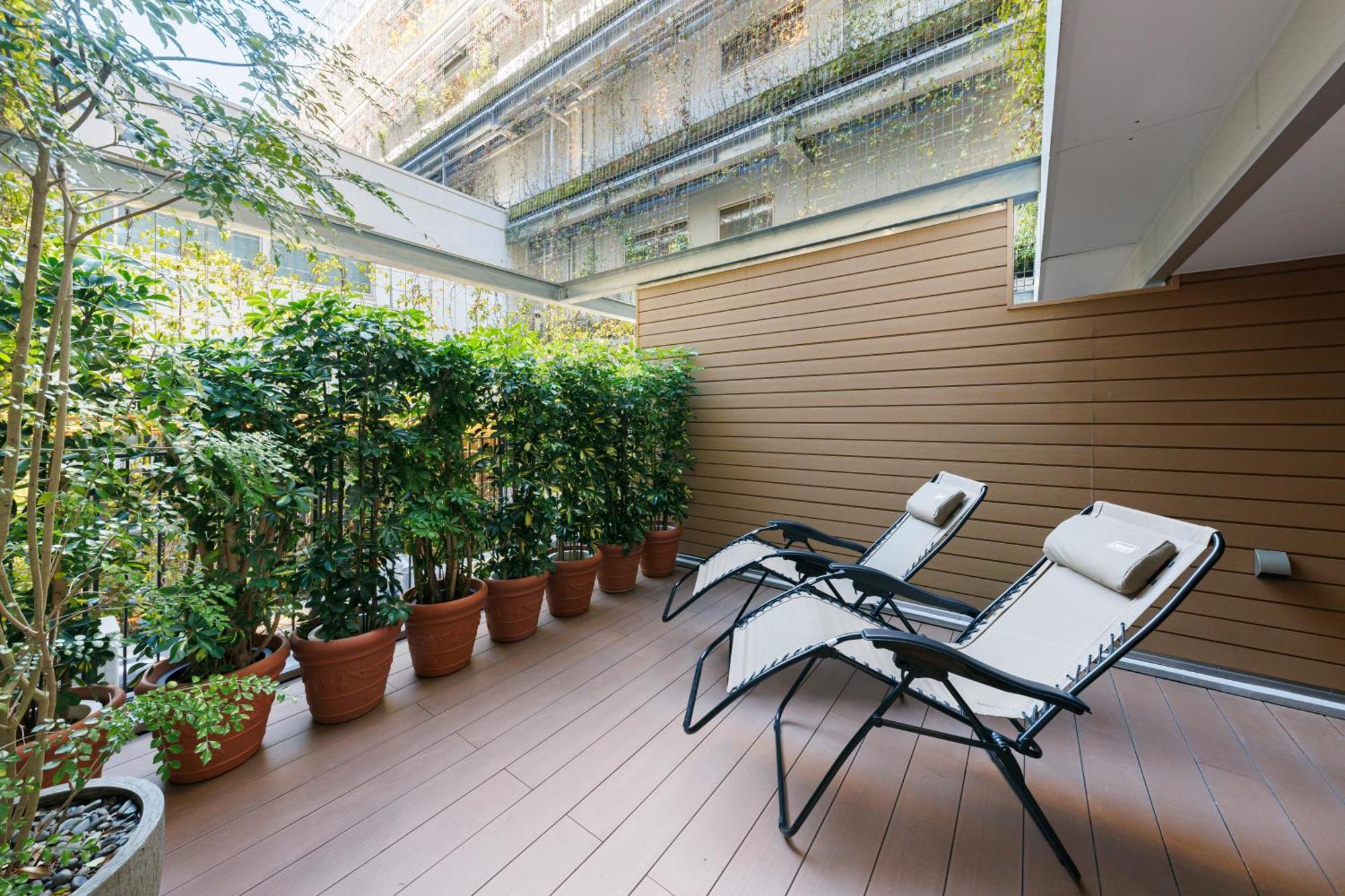 Good Nature Hotel Kyoto Ngoại thất bức ảnh A balcony